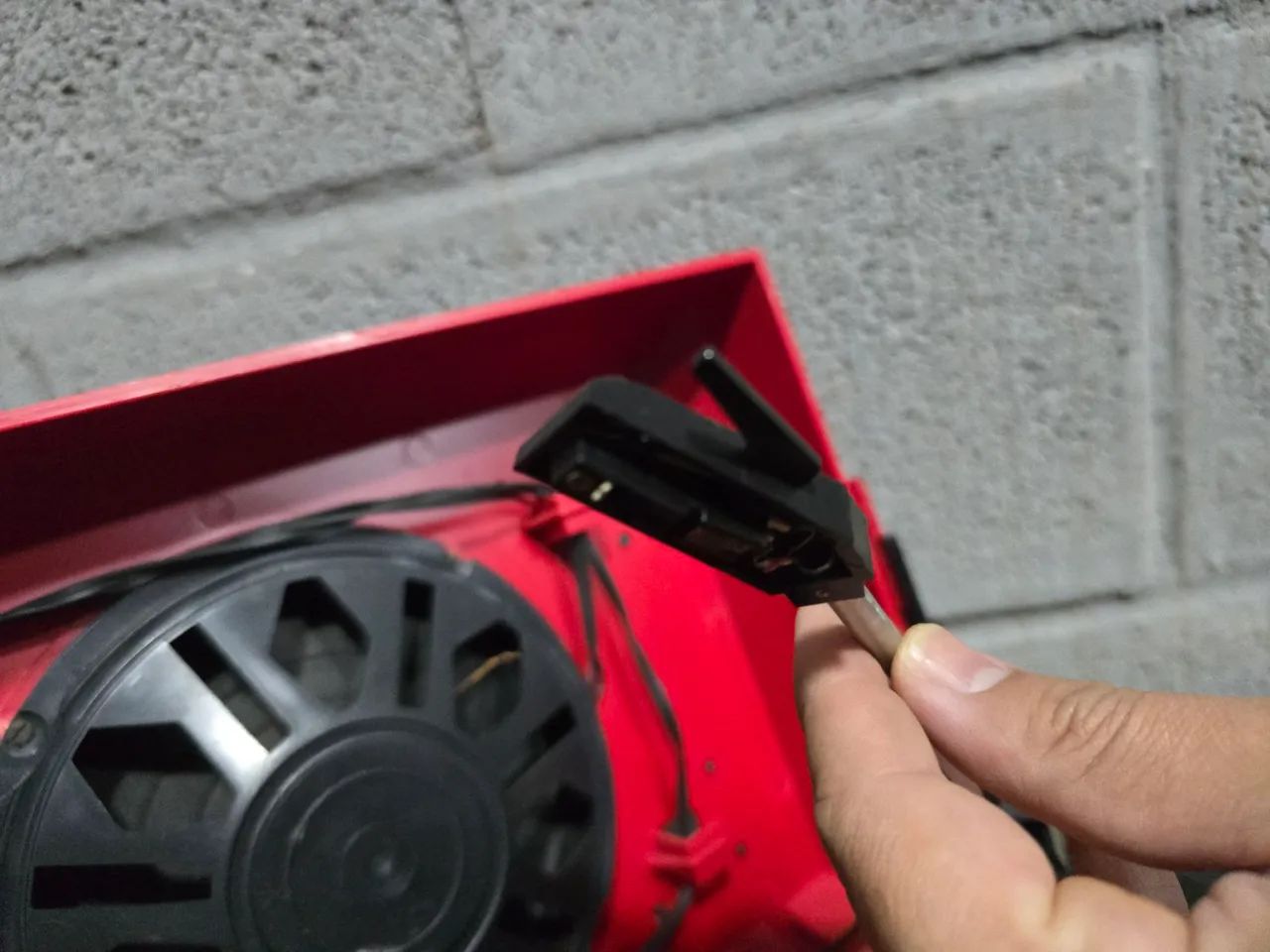 Toca-Discos Vintage Sonata Belt Drive Vermelho - Década de 70/80 - Foto 2