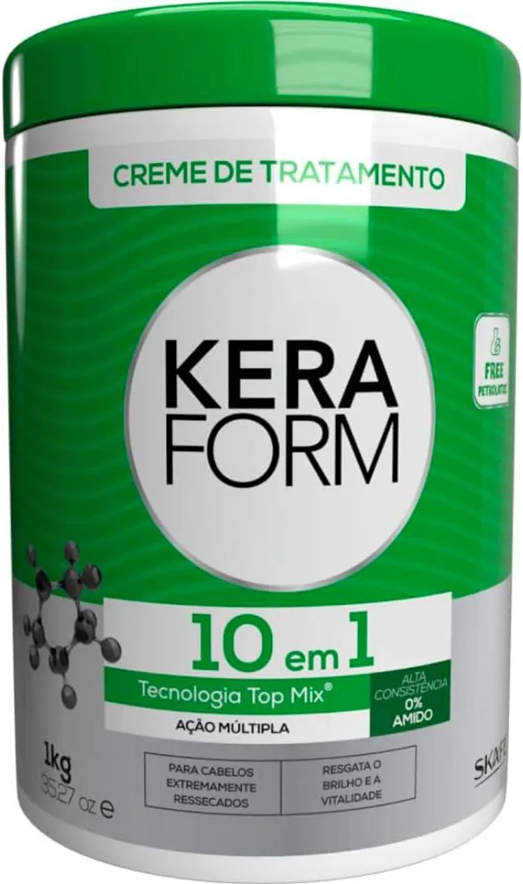 Máscaras de tratamento Capilar Keraform  - Foto 5
