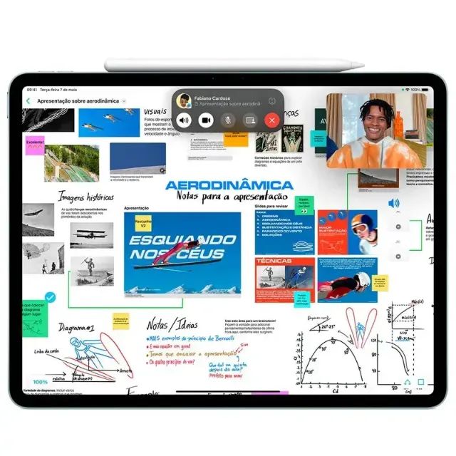 Apple Pencil Pro Mx2d3 P/Ipad Branco, Nova Lacrada - Foto 3