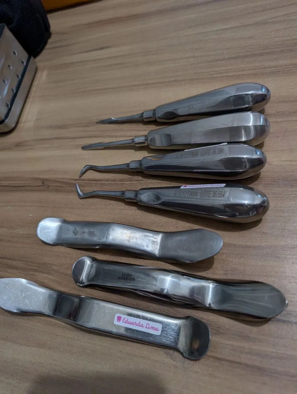 Kit alavancas e afastador
