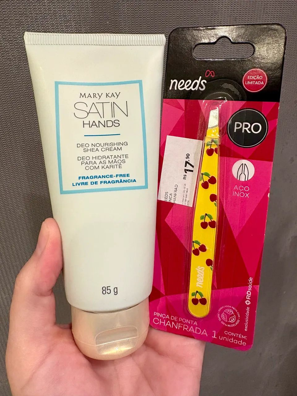 kit hidratante MARY KAY e pinça - Foto 2