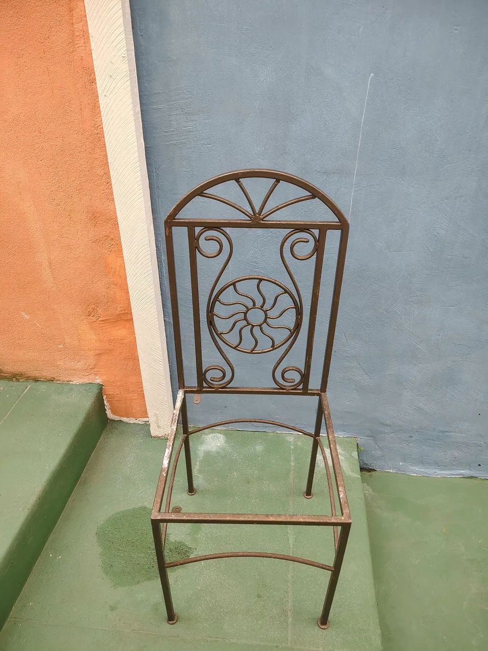 Cadeira de ferro de estilo marroquino, - Foto 2