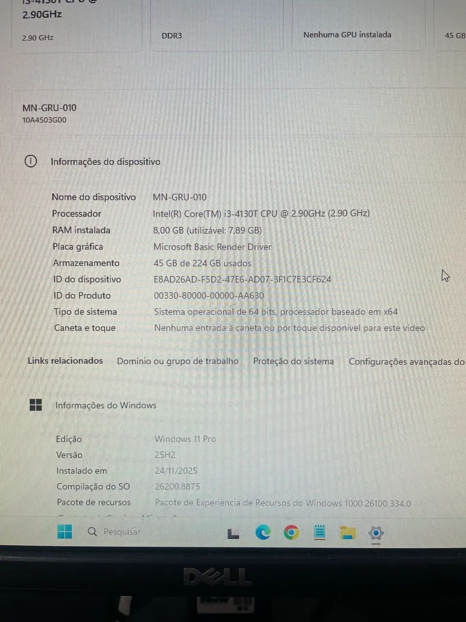 PC Lenovo thinkcare core I3 - Novo - Foto 2