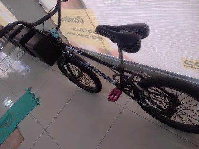 Bicicleta aro 20 preta  - Foto 5