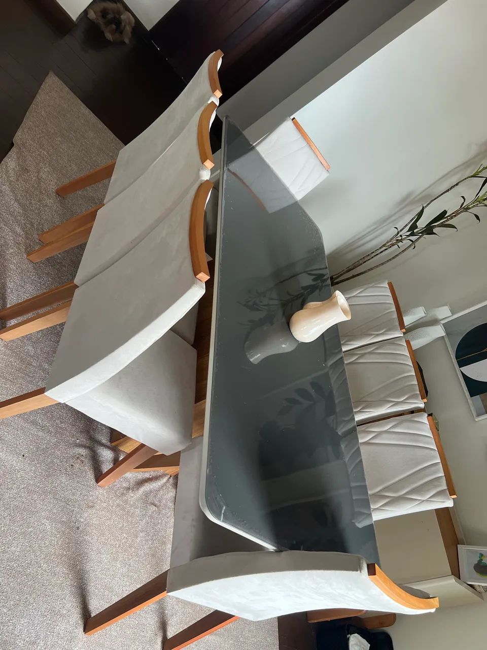 Mesa com 8 cadeiras  - Foto 3