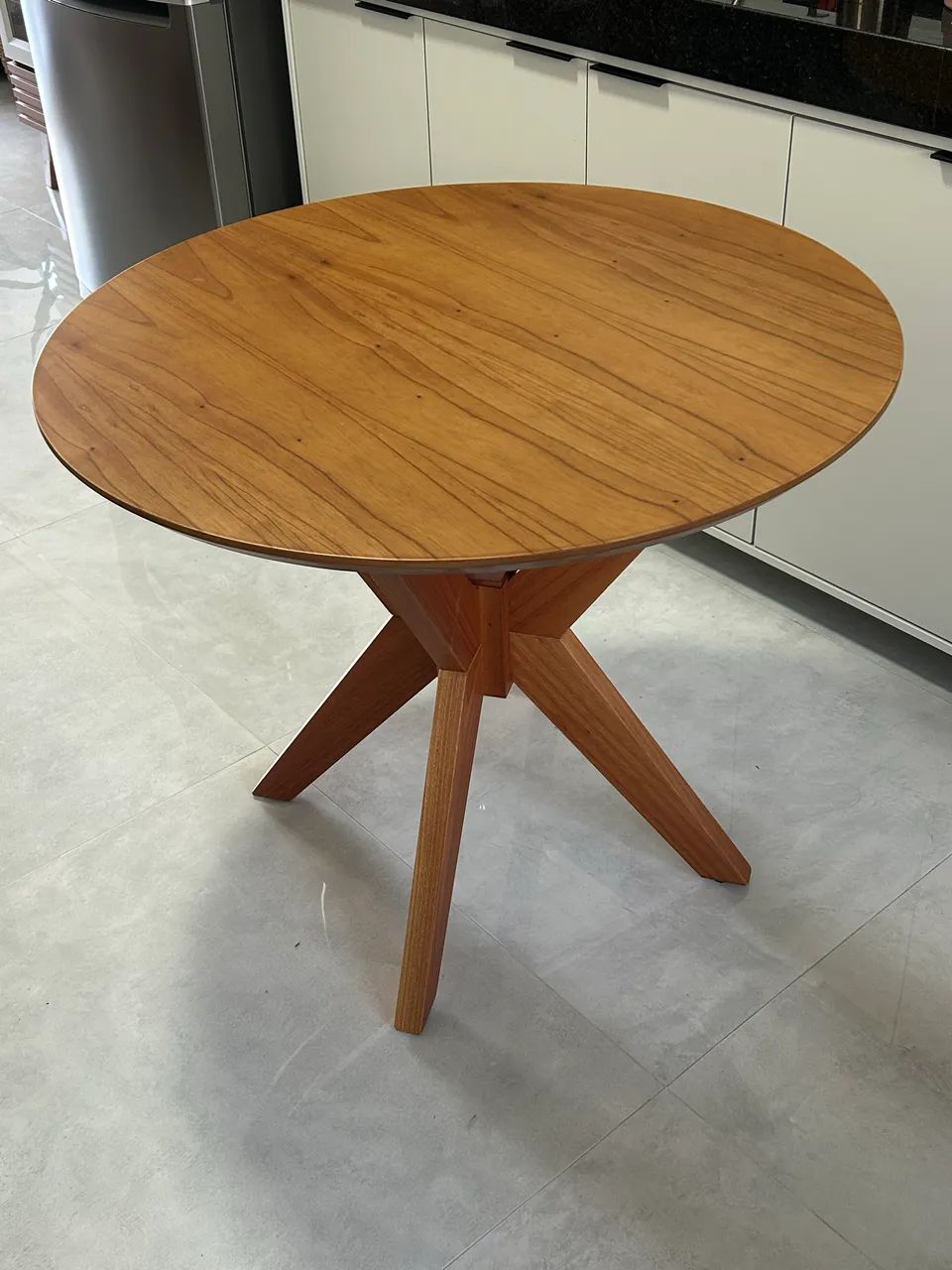 Mesa de madeira maciça  - Foto 2