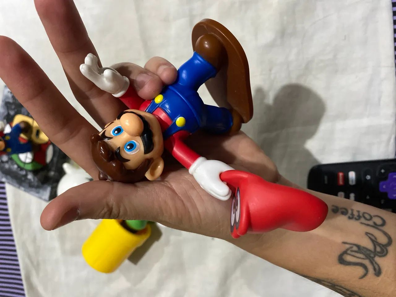 Miniaturas super mario Mc Donalds kit - Foto 3