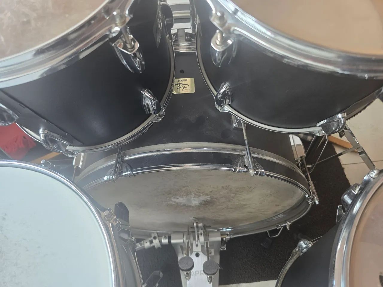 Bateria yamaha dp séries imperdível shell pack - Foto 4