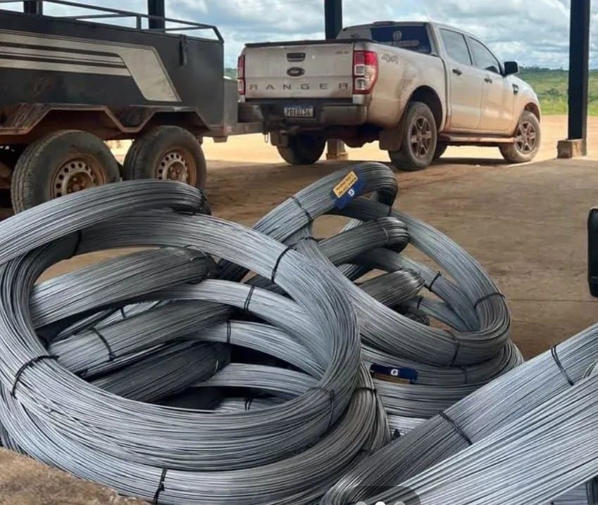 Eletrix arame de choque arame liso belgo mineiro z700  - Foto 6