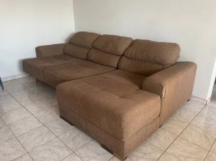 Sofá 3 lugares retrátil e reclinável - 1,95m - Foto 2