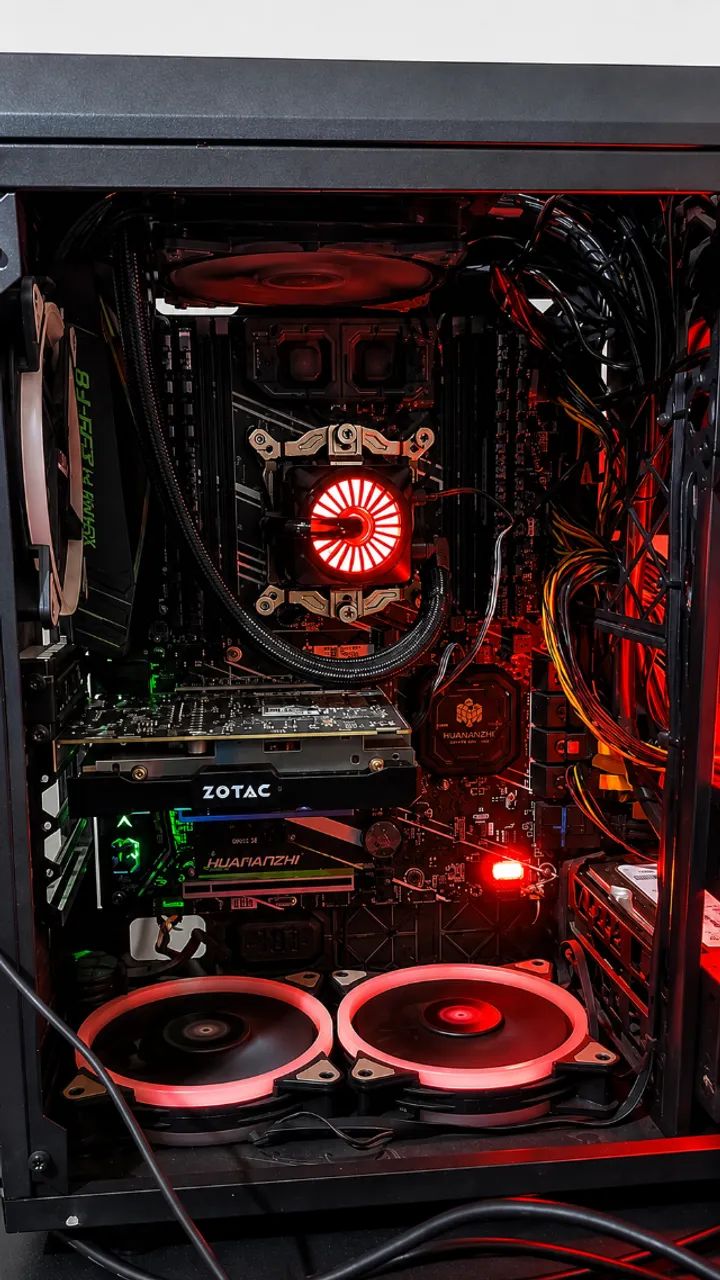 PC Gamer Completo + Mesa + 2 Monitores - Foto 3