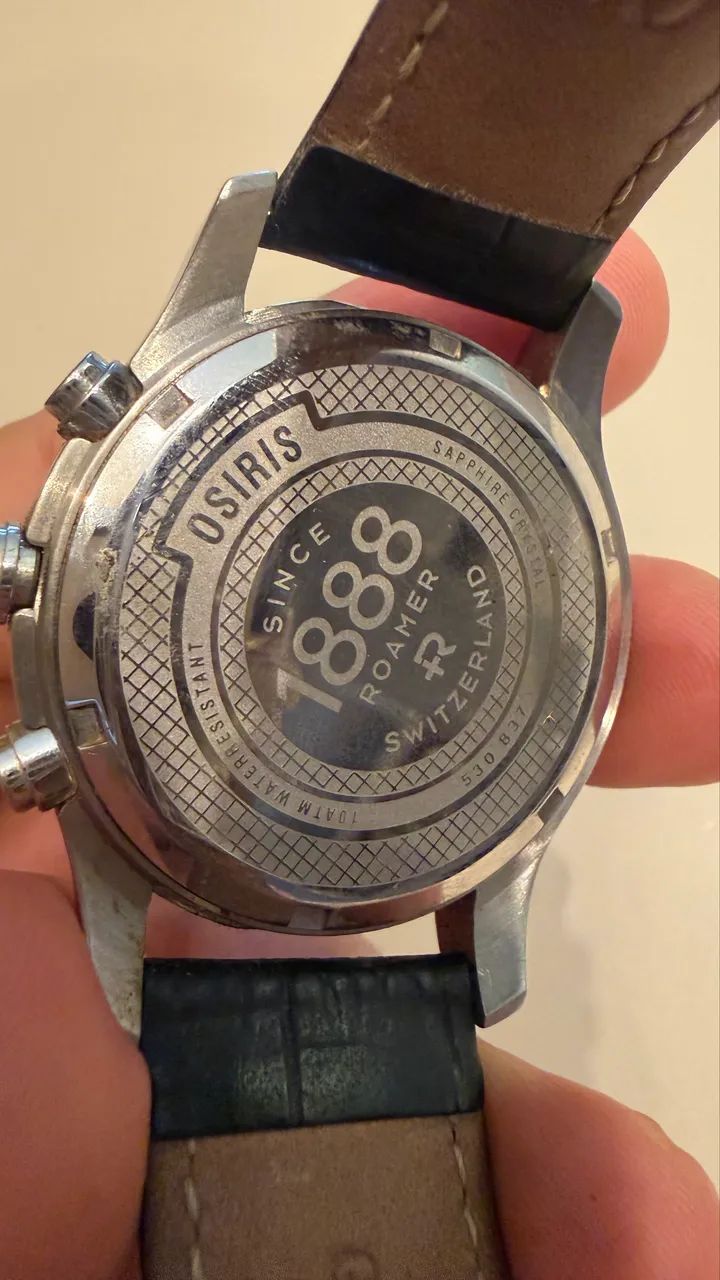Relógio Roamer Osiris clássico, Swiss made 42mm - Foto 3