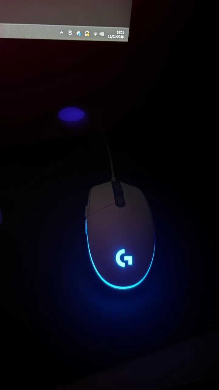 Mouse gamer logitech G203 + mousepad Razer - Foto 2