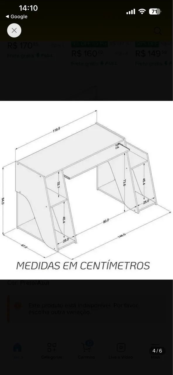 Mesa gamer - Foto 2