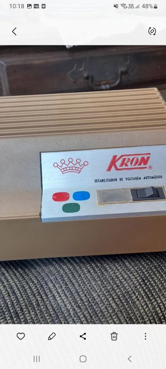 Estabilizador de voltagem automático Kron 