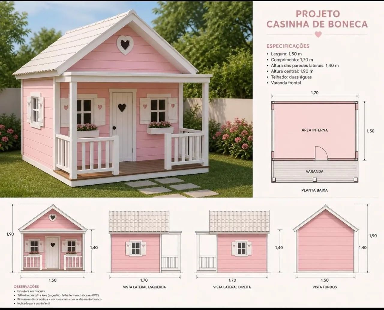Casinha de boneca 