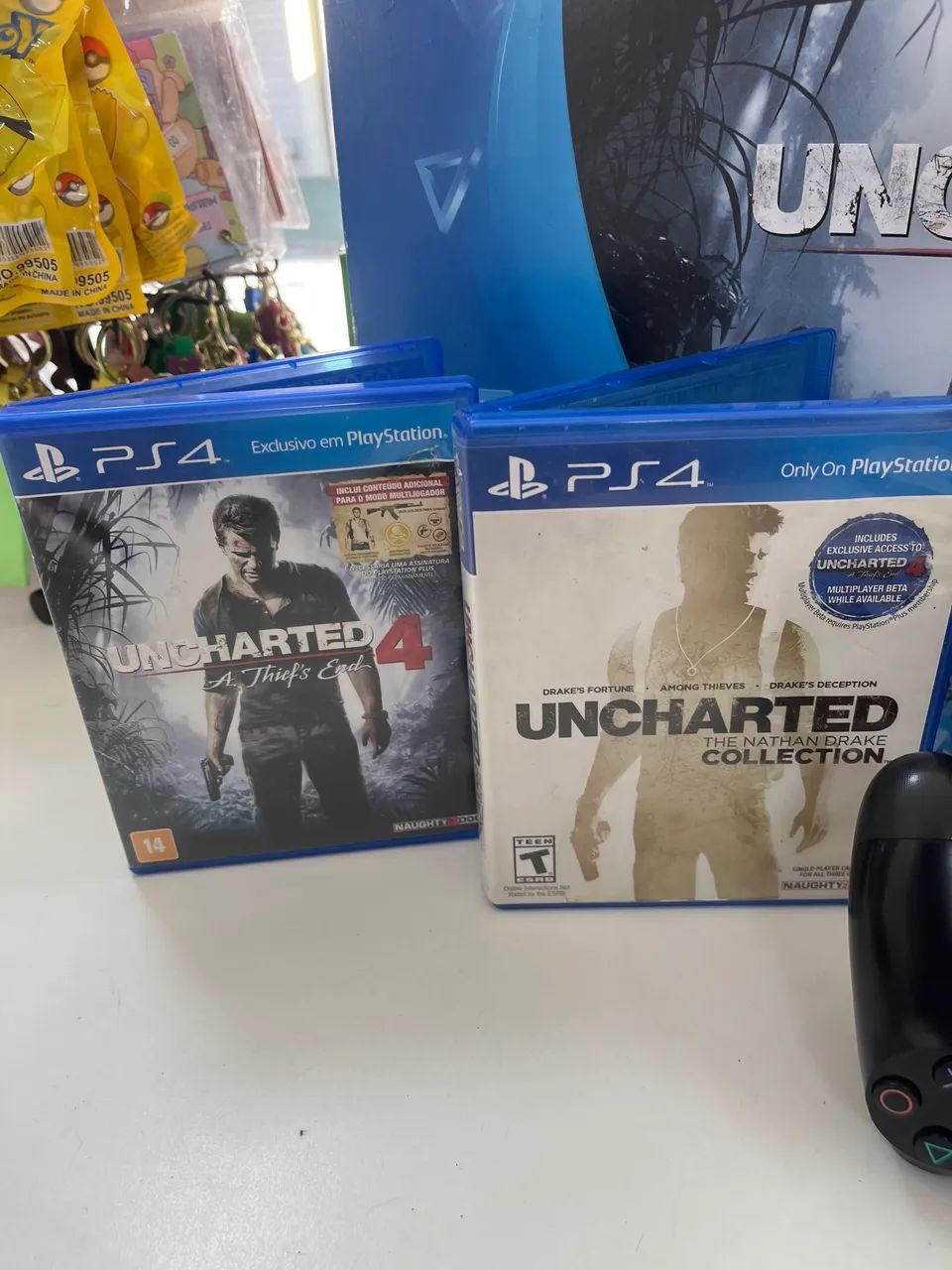 Ps4 2 jogo é um controle 1 T HD - Foto 2