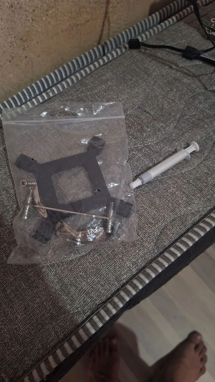 Este é um Air Cooler Pichau Sage C2 com ventoinha de 92mm. Com pasta termica - Foto 2
