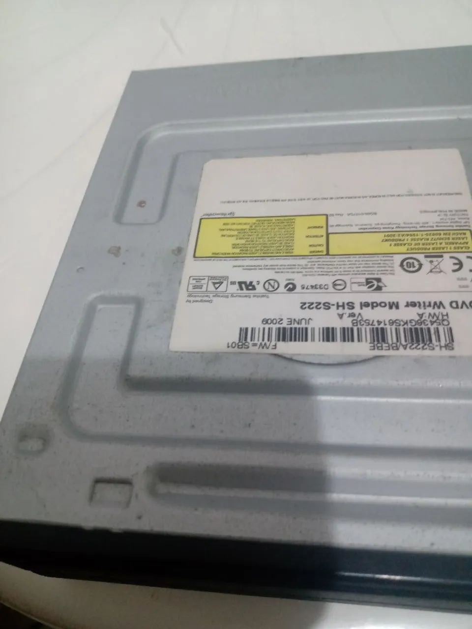 DVD wrter modeloSH-s222 Super ritemaster Super plus  - Foto 4