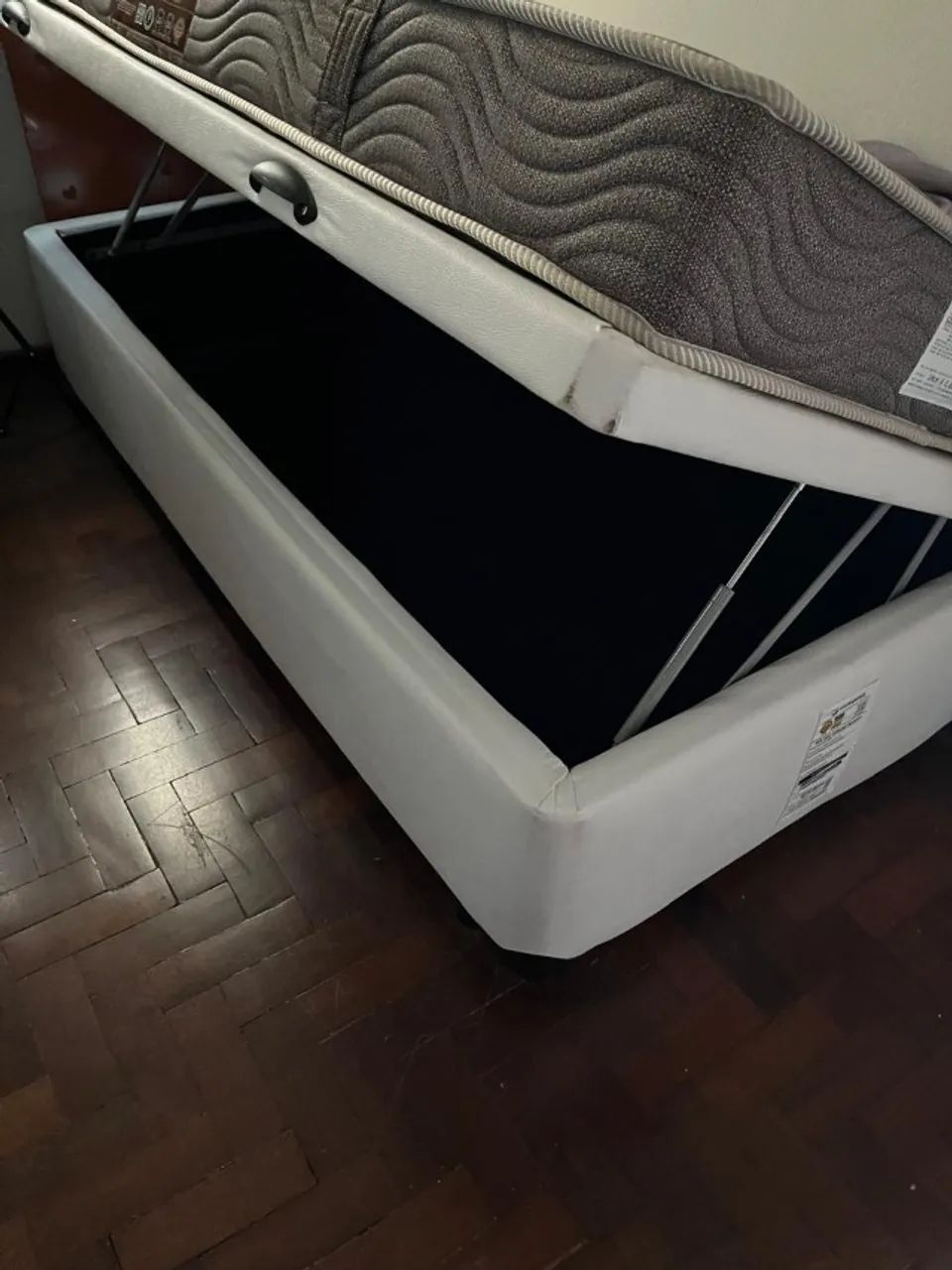 cama box baú de solteiro - Foto 3