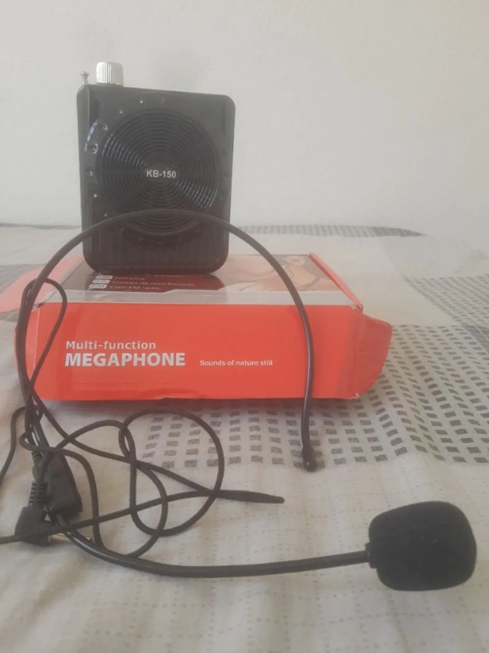 Microfone professor rádio 