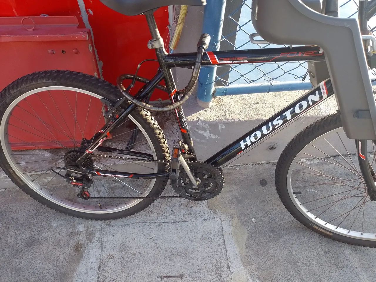 Bicleta Huston com Cadeirinha Infantil 