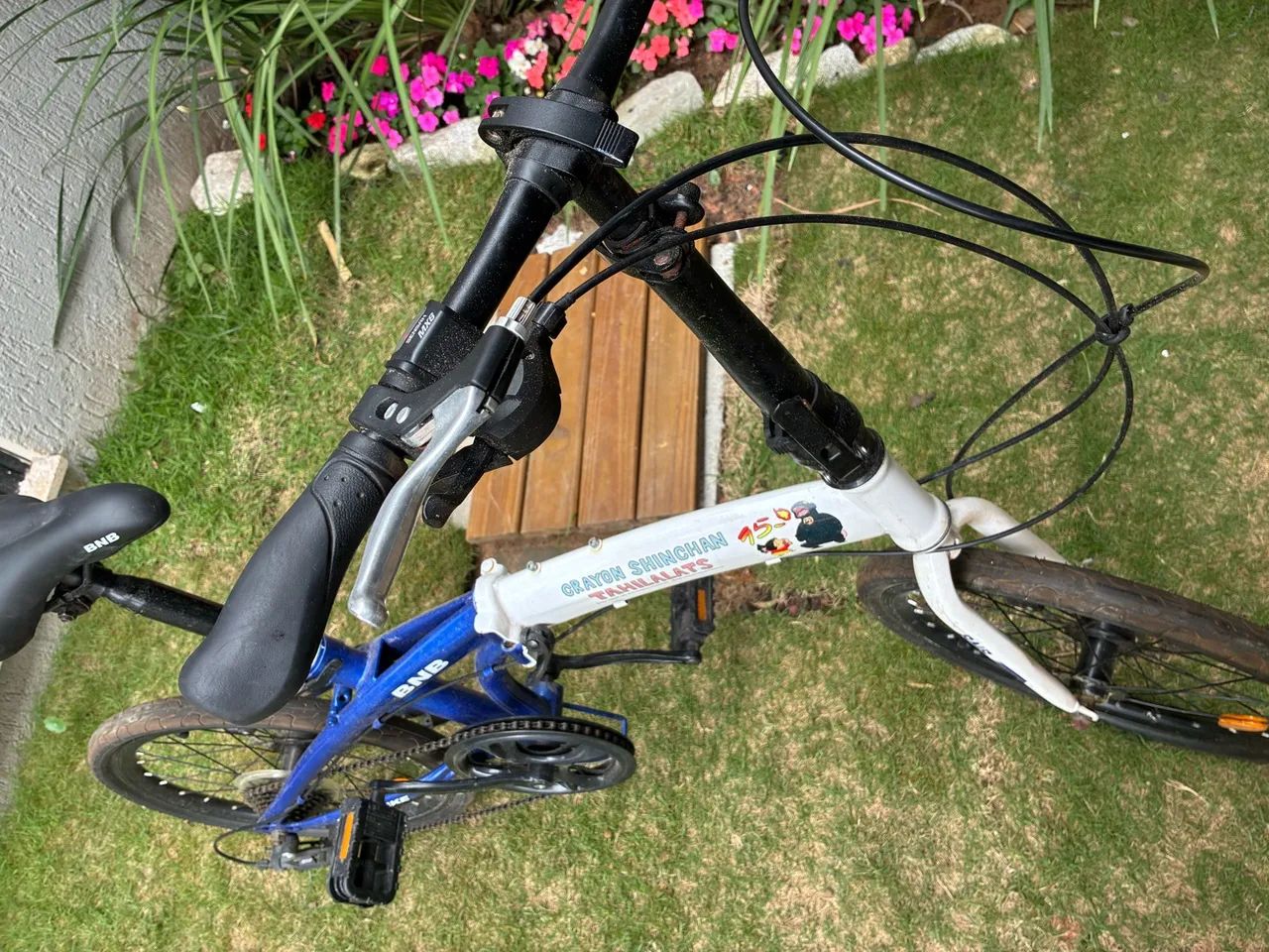 Vendo bicicleta importada da Indonésia dobrável  - Foto 4
