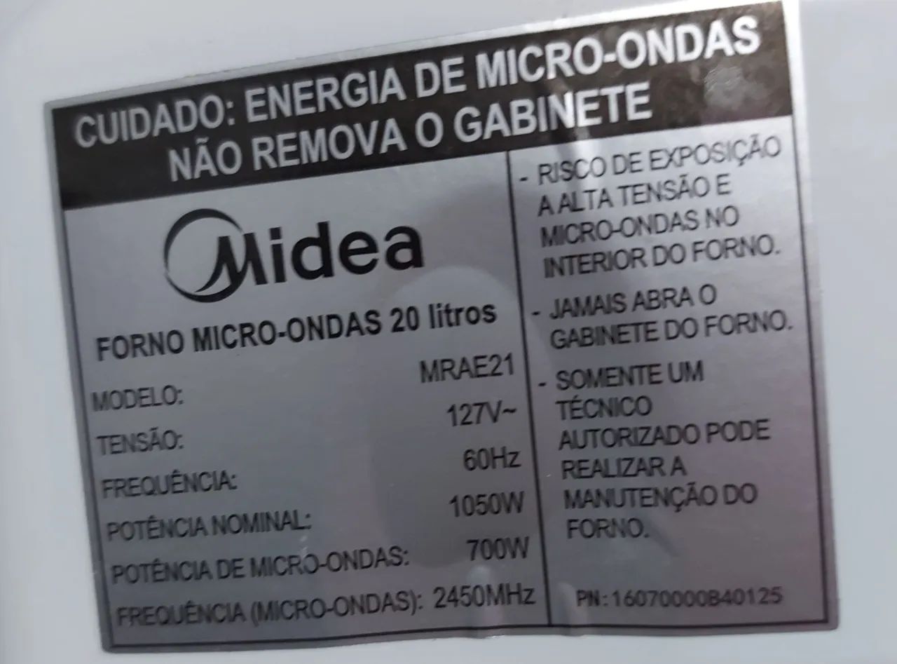 microondas midea novo - Foto 5