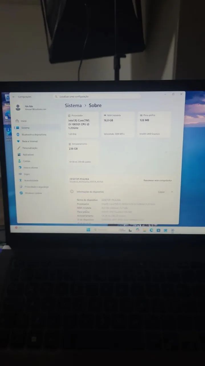 NOTEBOOK ASUS 16GB DE RAM - Foto 3