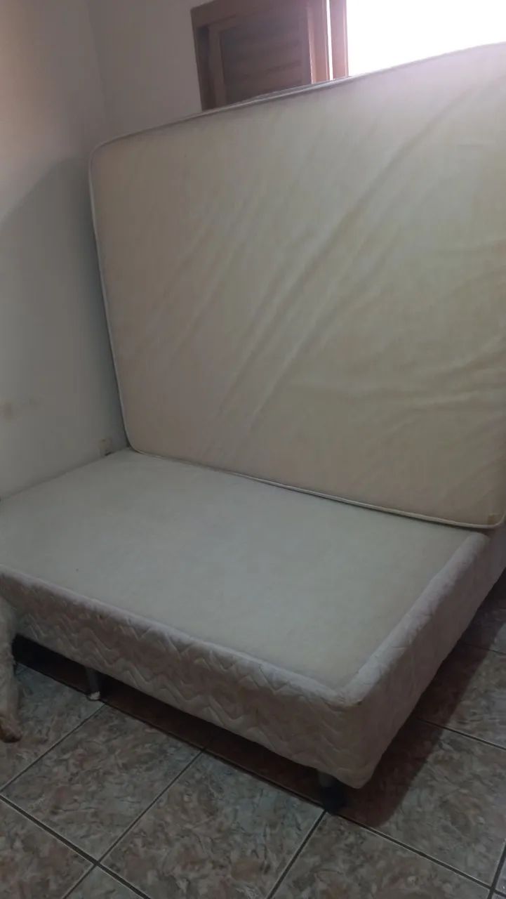 Cama Box e colchão usados - Foto 4