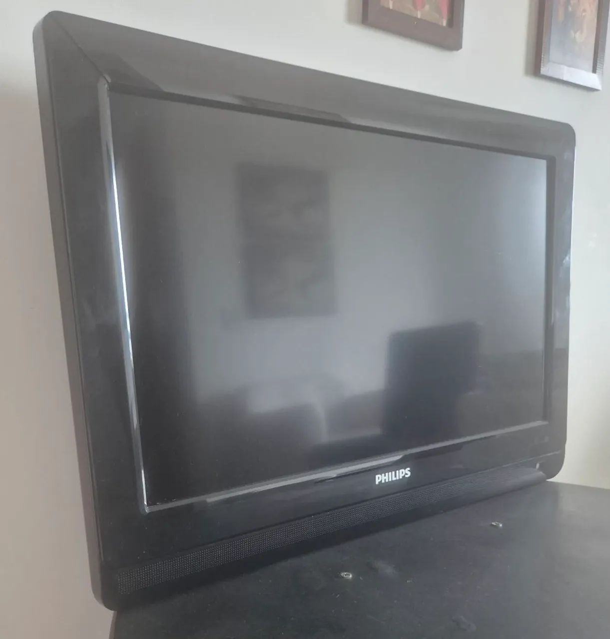 Tv 26 Polegadas Philips e Rack Preto - Foto 3