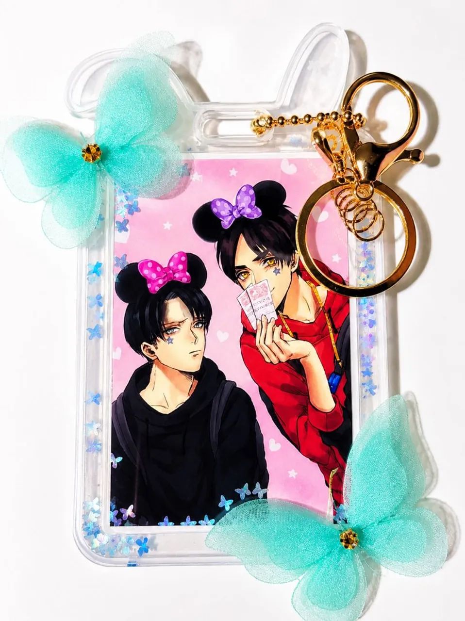 Chaveiro anime personalizado artesanal com foto - Foto 3