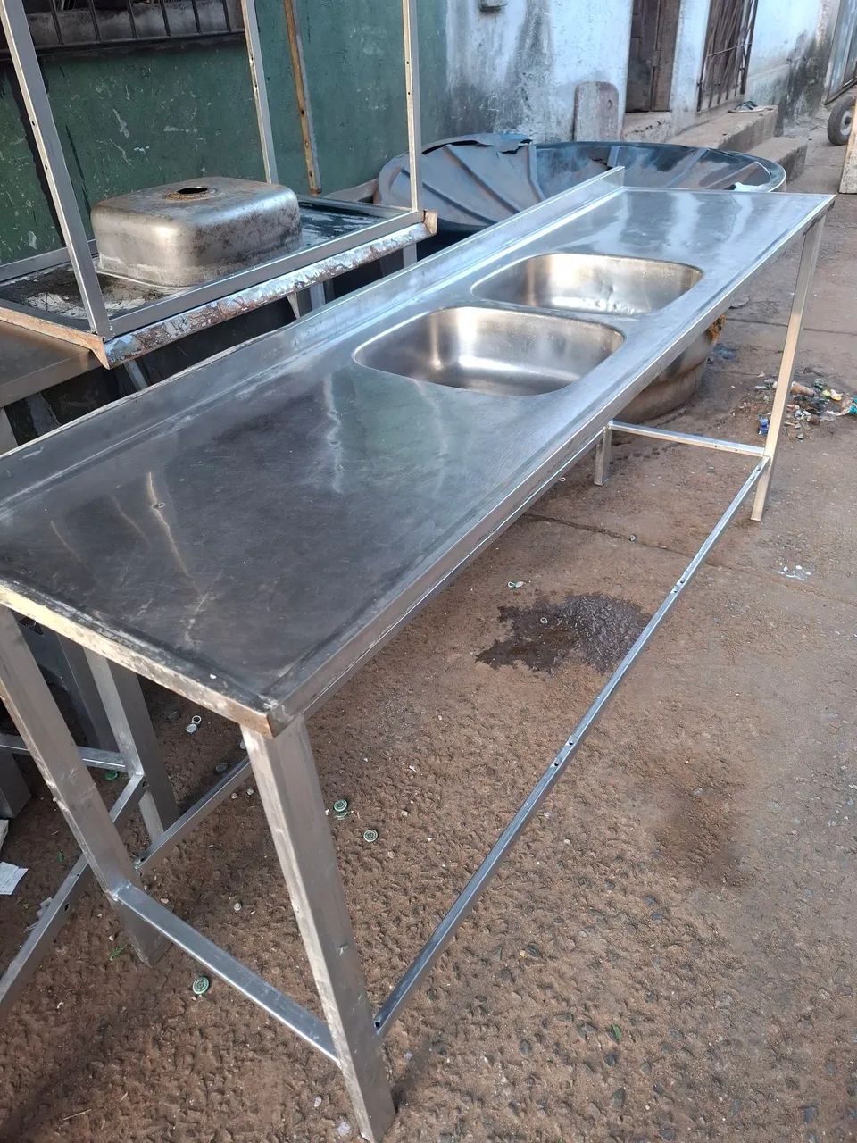 Pia inox 2m/57m