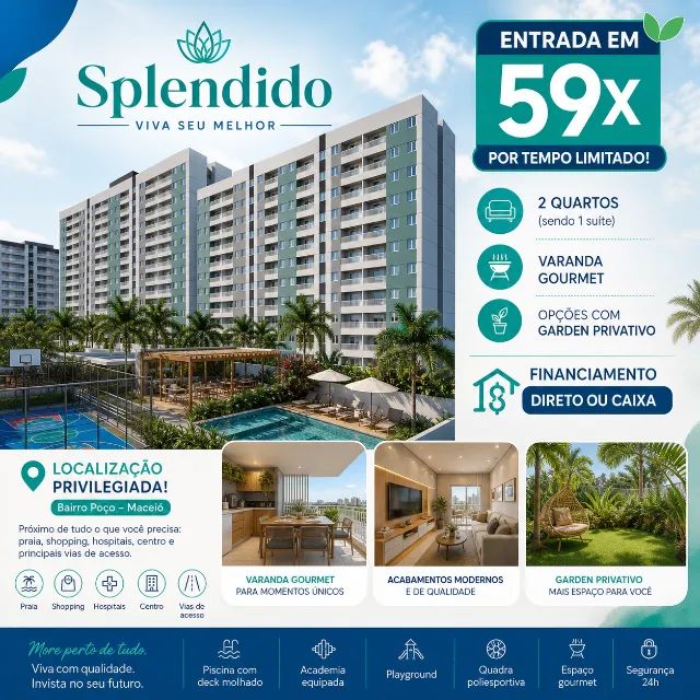 LANÇAMENTO DA TELESIL NO POÇO - SPLENDIDO RESIDENCE