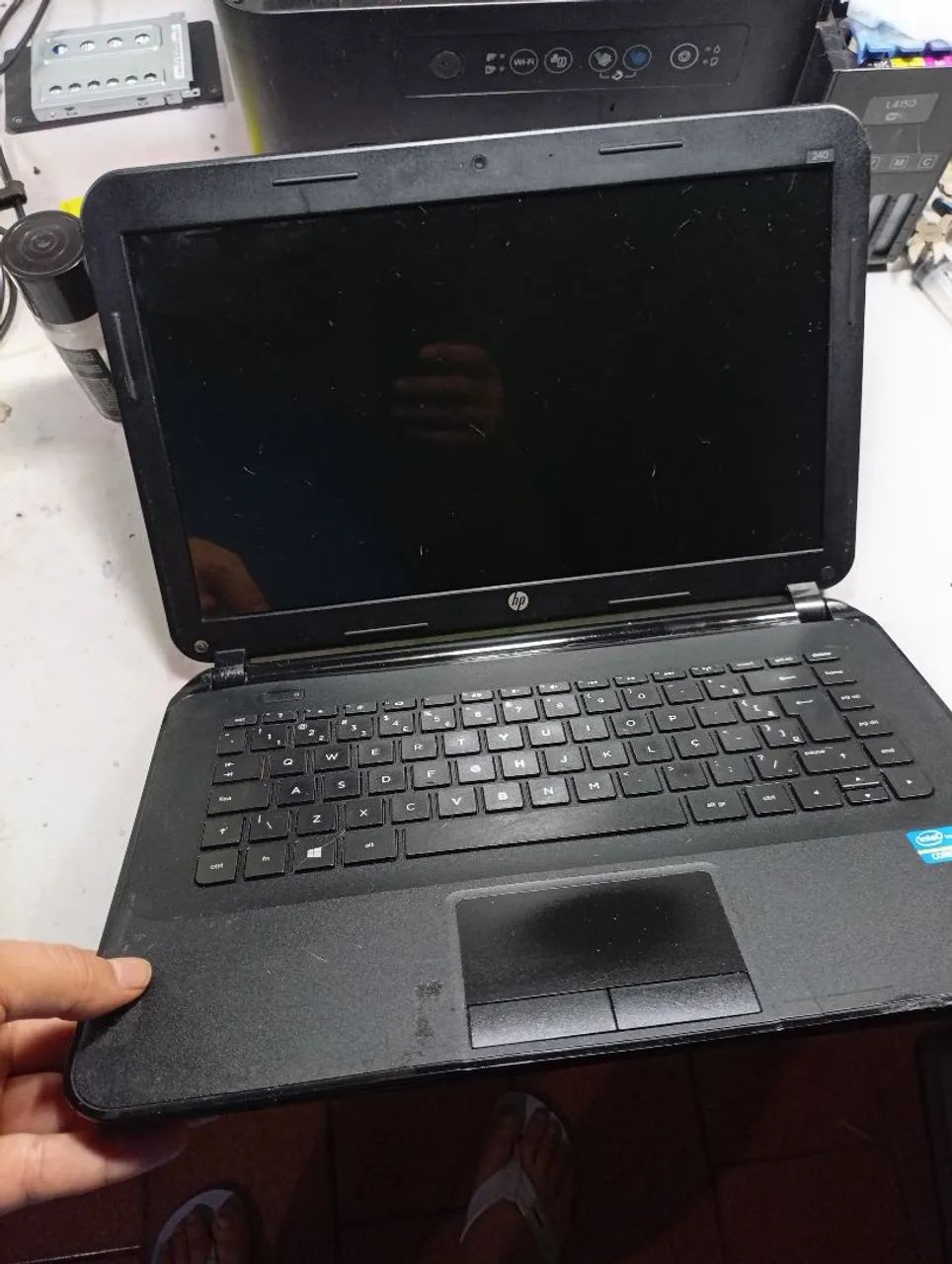 Notebook Hp 240 G2,i3, 4gb,500hd,tela 14 - Foto 5