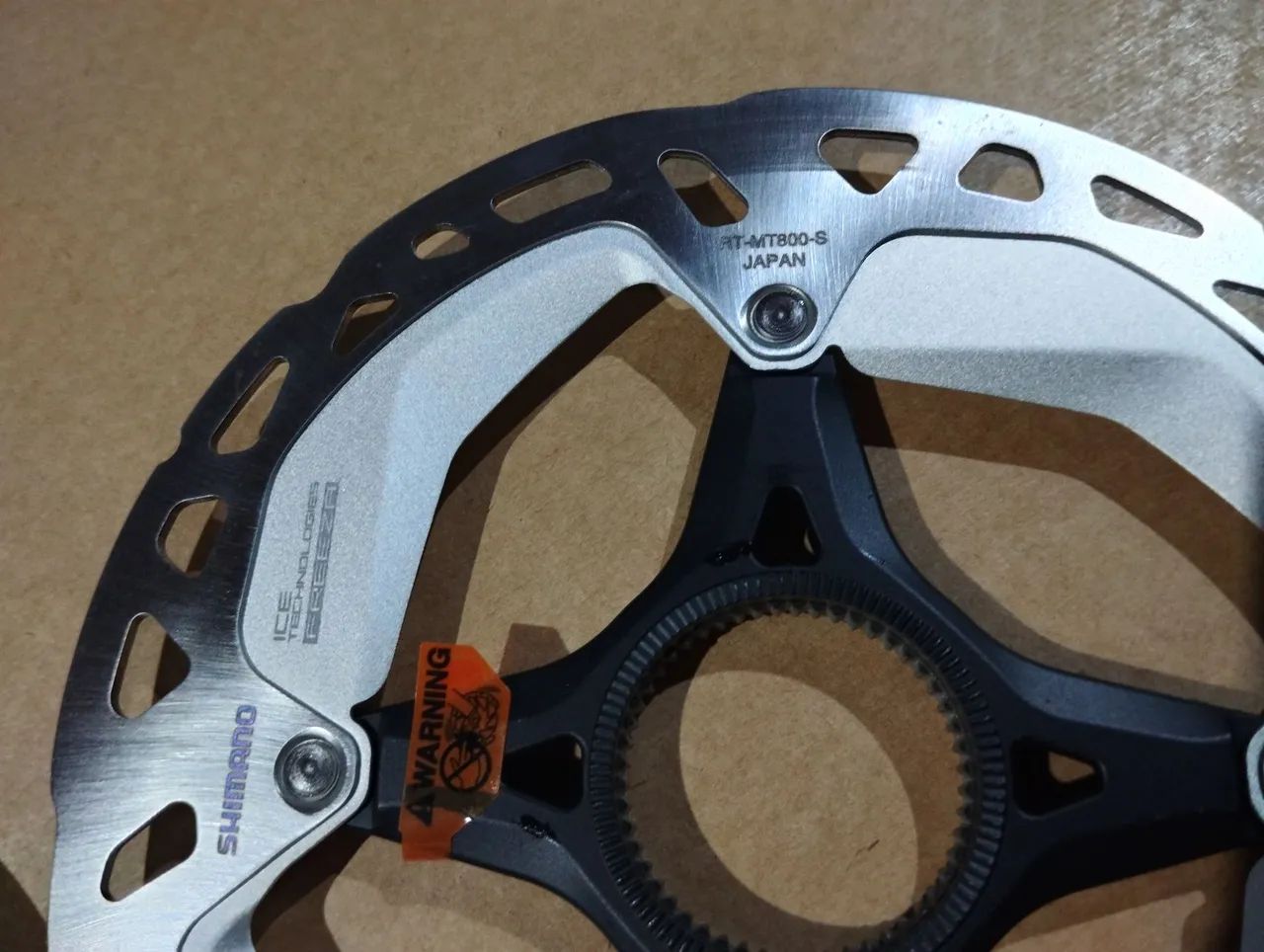 Par de discos Shimano xt Japan RT-MT800 Ice tech 180 e 160mm MTB