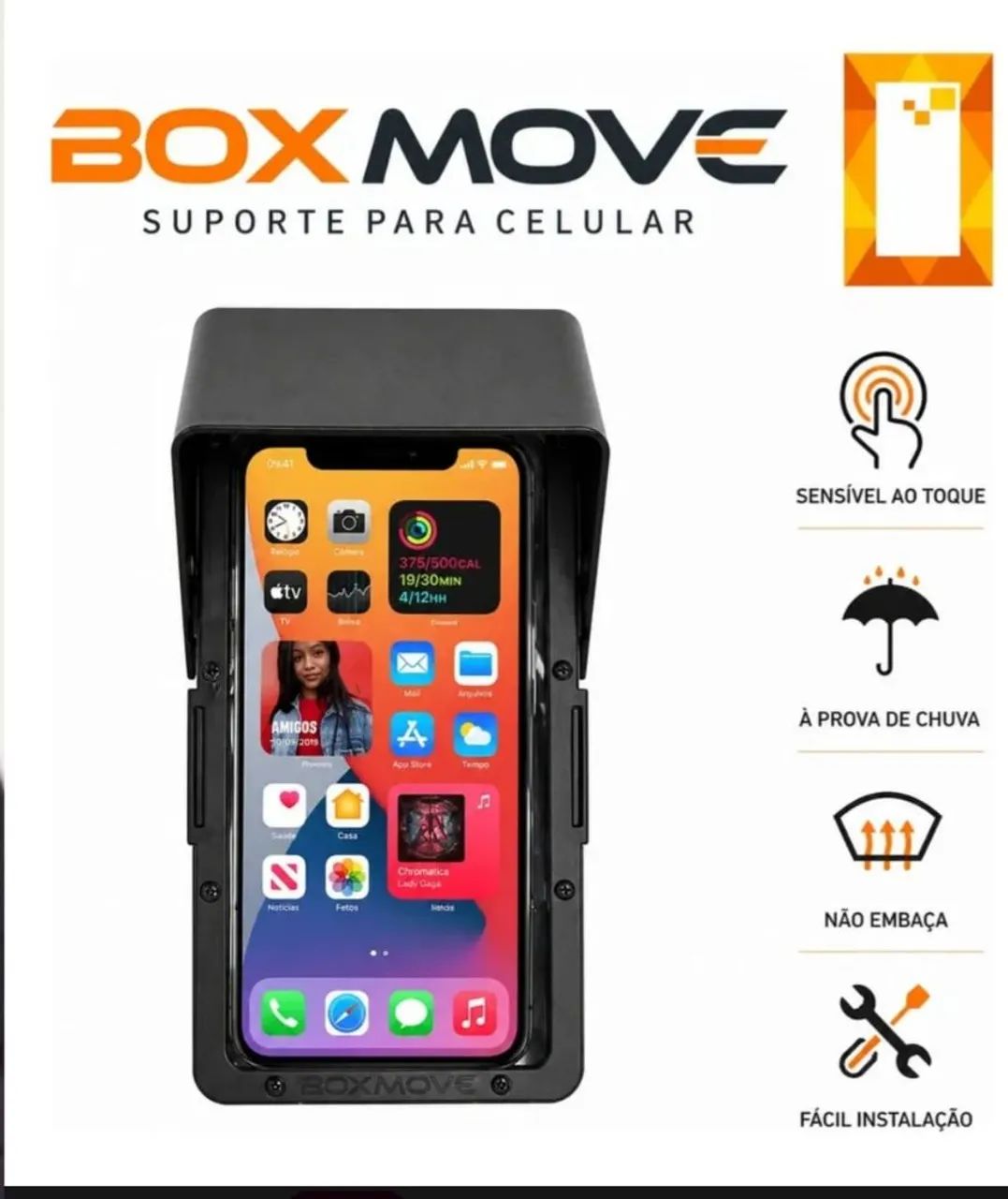 Suporte para celular a prova dágua 
