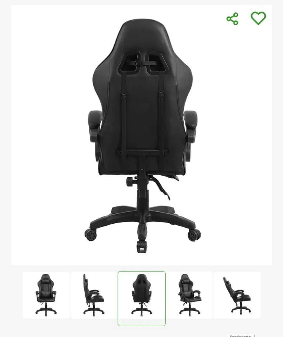 Cadeira Gamer Nova  - Foto 3