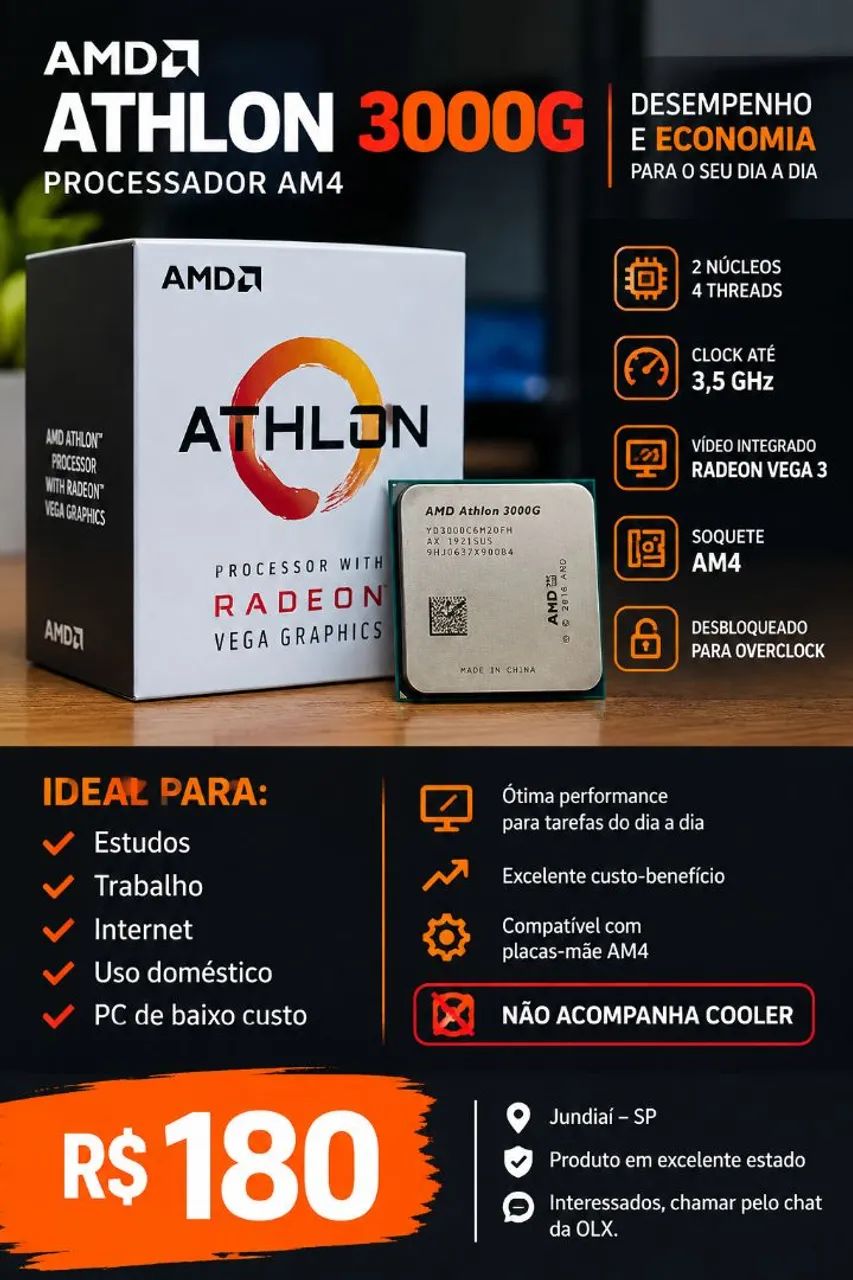 AMD Athlon 3000G AM4