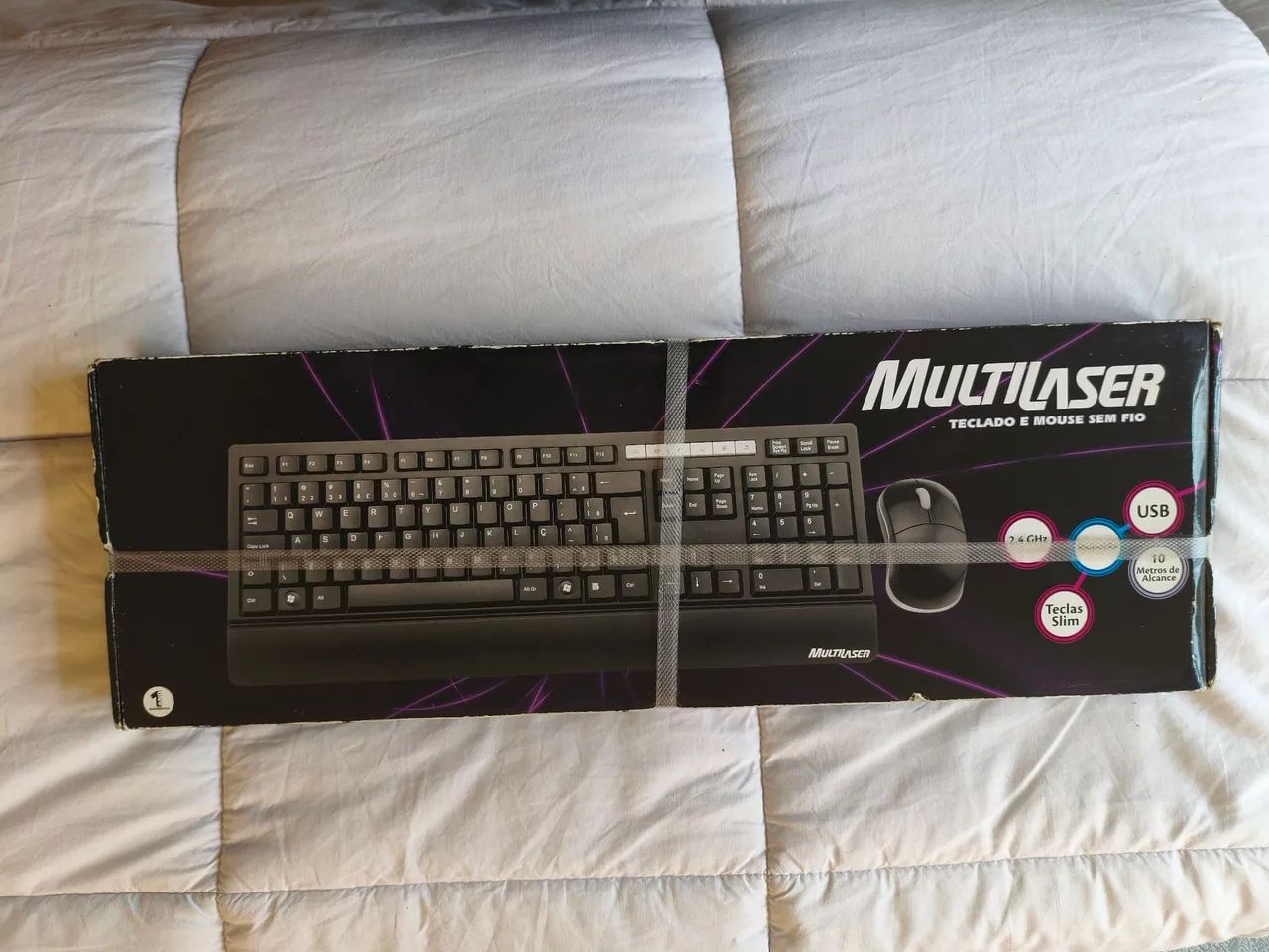 Teclado e mouse sem fio