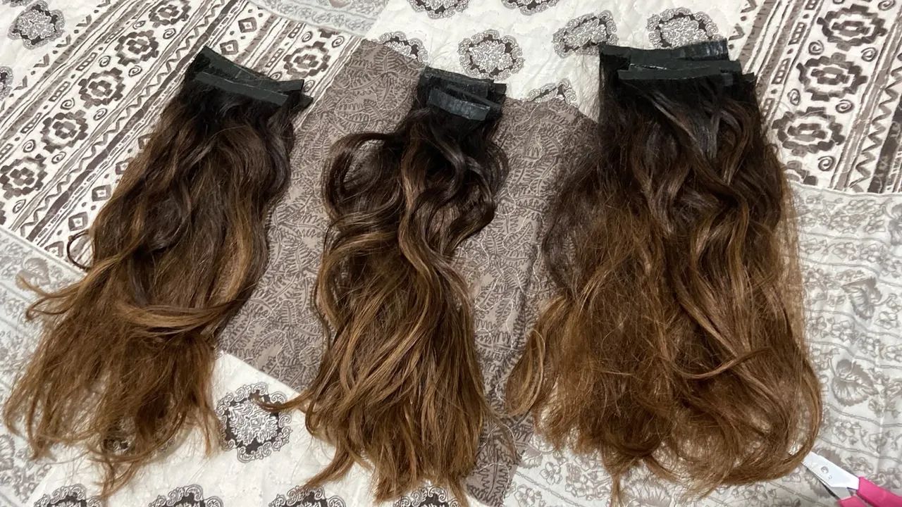 Mega Hair brasileiro 30 cm - 150 g - Foto 3