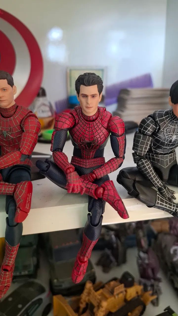Mafex 248 Amazing Spider-Man 2 usado - (LEIA A DESCRIÇÃO
