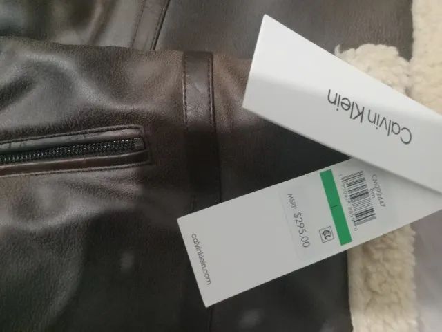 PRECO FINAL! Calvin Klein (Classic Faux Shearling) - Foto 4