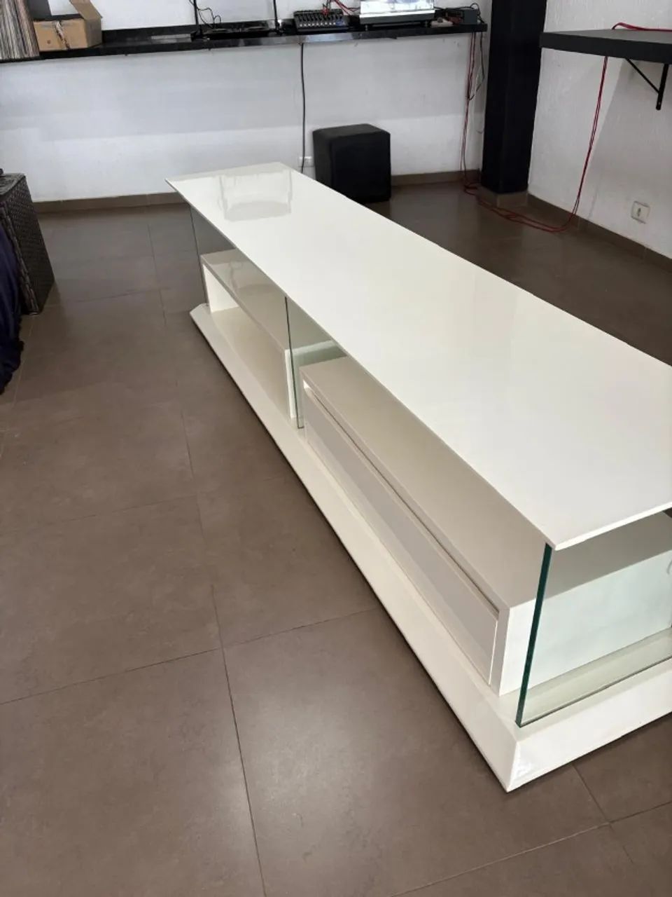 Rack Branco Laqueado com 2,20x0,60 - Foto 4