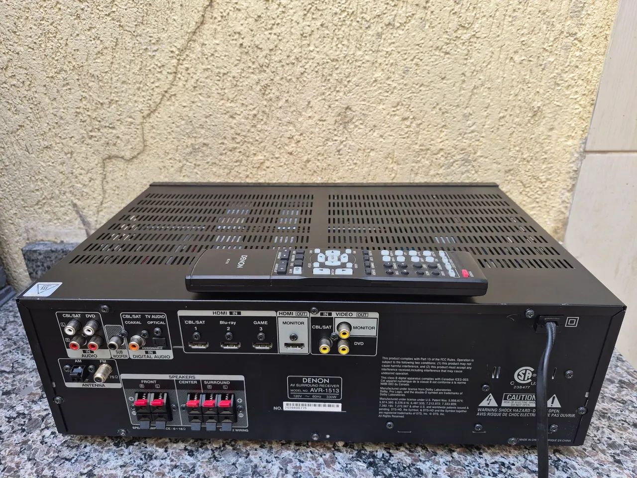Receiver denon avr1513 - Foto 5