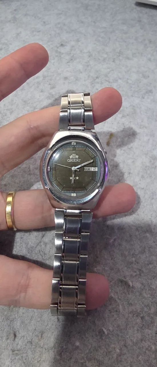 Orient 3 estrelas vintage 100% restaurado - Foto 2