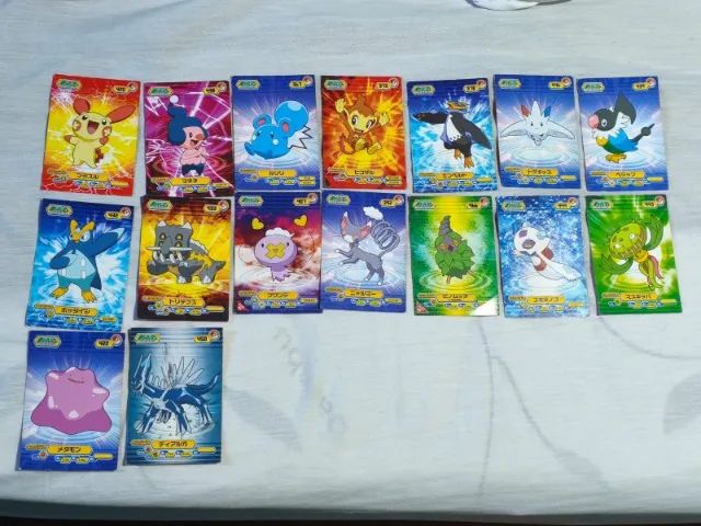 20 Cartas Pokémon Bromides Diamond & Pearl