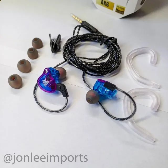 Fone de Ouvido QKZ AK6 com Microfone (Novo) - Foto 3
