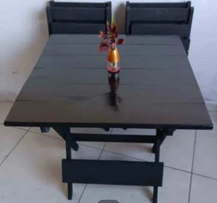 Fevereiro Promoção!!!! Mesa e Cadeiras """,Apartir""" - Foto 4