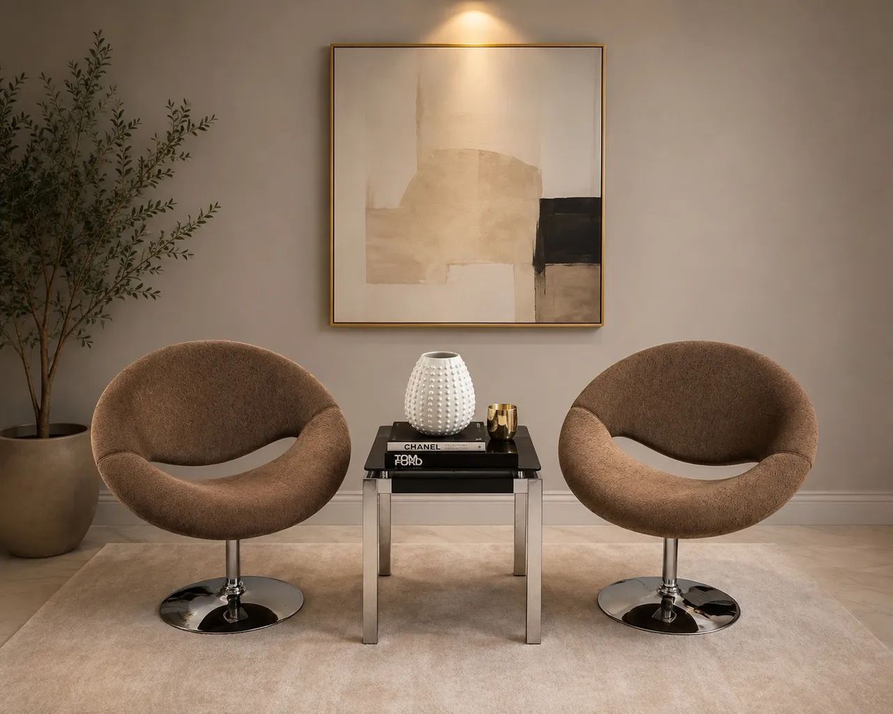 Conjunto de mesa lateral e de centro - Foto 2